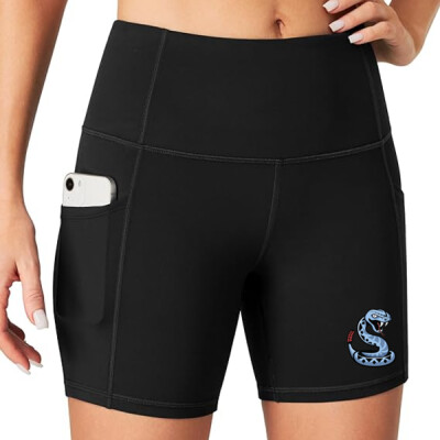 Ladies 5" High Waisted Biker Short Thumbnail