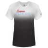 Women's V-Neck Ombre T-Shirt Thumbnail