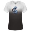 Women's V-Neck Ombre T-Shirt Thumbnail